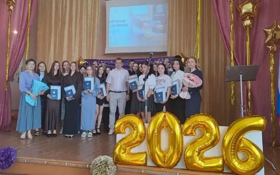 В Калининском техникуме агробизнеса вручили дипломы 110 выпускникам 2026 года
