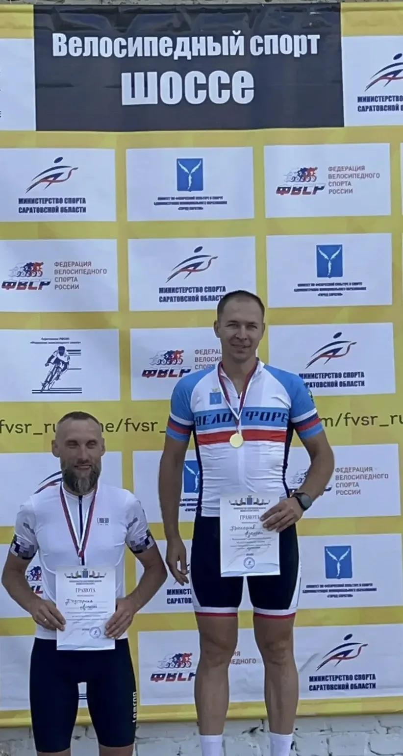 В Калининске прошёл областной чемпионат по велоспорту